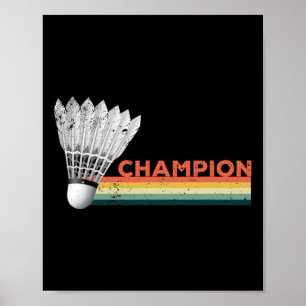 Affiche Champion Dminton
