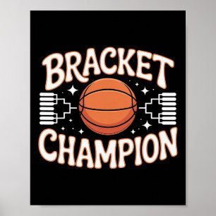 Affiche Champion du support Sketll Gagnant Joueur Sports -