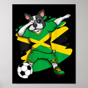 Affiche Championnat de France de football jamaïcain fans d