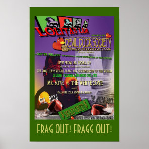 AFFICHE CHAMPIONNAT DU POIDS LOURD FRAG DU MONDE '06