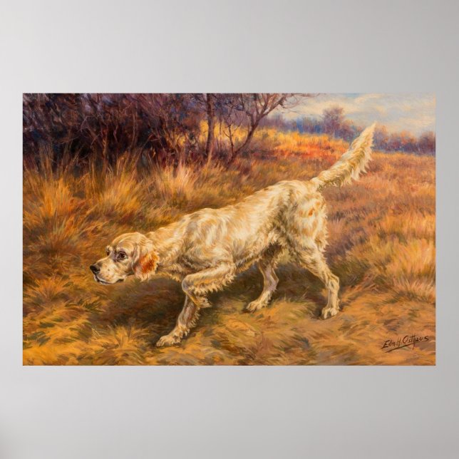 Affiche Championne d'honneur du Comte Whitestone par Edmun (Devant)