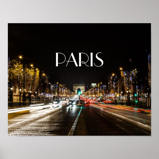 Affiche Champs-Élysées (Devant)