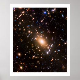 Affiche Champs profonds de Hubble