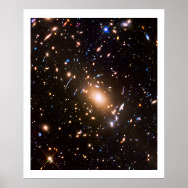 Affiche Champs profonds de Hubble (Devant)