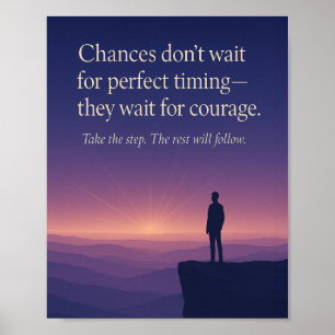 Affiche Chances de courage