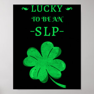 Affiche Chanceux D'être Un T-Shirt De La Saint-Patrick Slp