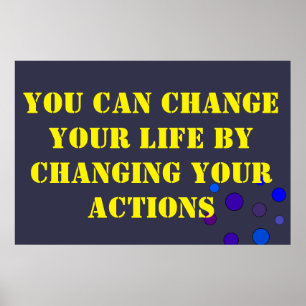 Affiche Changer l'affiche de votre vie