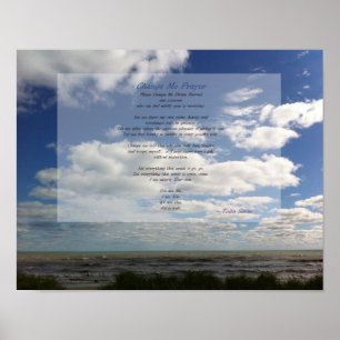 Affiche Changer ma prière