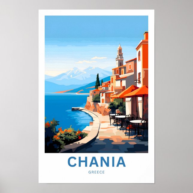 Affiche Chania Greece Imprimer (Devant)