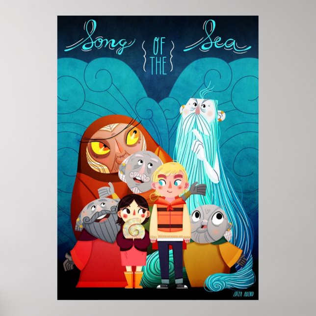 Affiche Chanson de la mer (Devant)