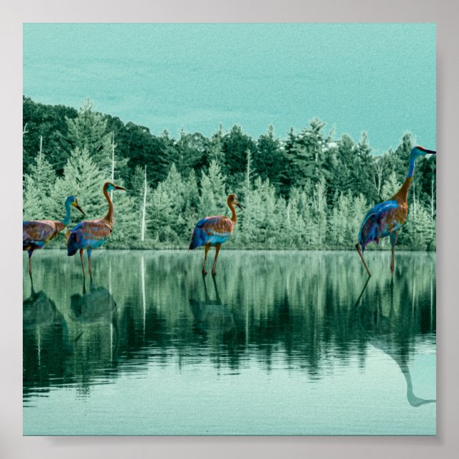 Affiche Chanson D'Eau Couverture Bébé Jouer Cartes (Devant)