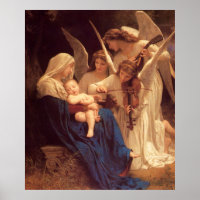 Chanson des Anges William Bouguereau Beaux Arts Po