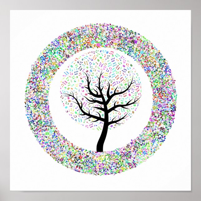 Affiche Chansons dans l'arbre de vie (Devant)