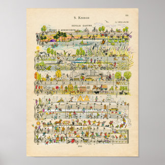 Affiche chansons joyeuses