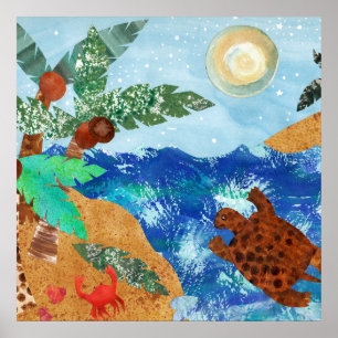 Affiche Chansons nocturnes de Turtle Island