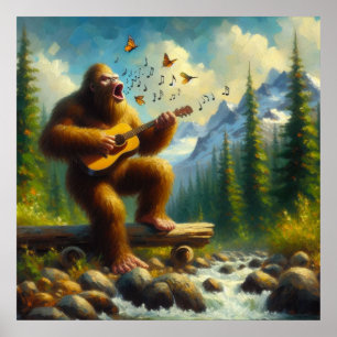 Affiche Chant Bigfoot