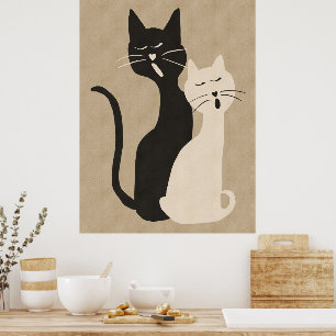 Affiche Chanter des chats