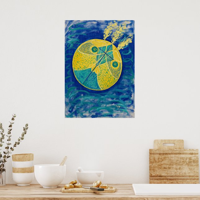 Affiche Chaos Primordial, 1906-1907 par Hilma af Klint (Cuisine)