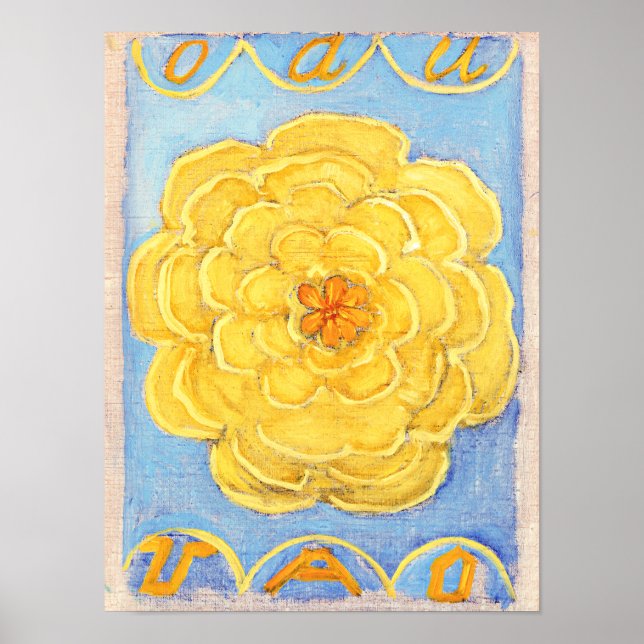 Affiche Chaos primordial | Hilma af Klint | (Devant)