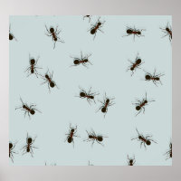 Chaotique Red Ants Motif élégant
