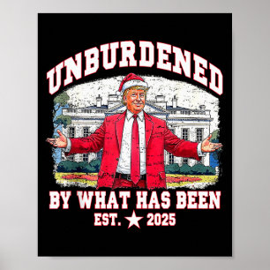 Affiche Chapeau De Noël Rétro Santa Trump Délesté De Ce