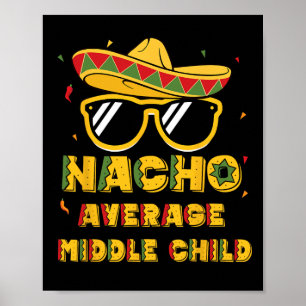 Affiche Chapeau Moyen Moyen Somb De Nacho De Mayo Cinco Co