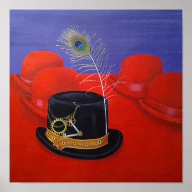 Affiche Chapeaux Steampunk (Devant)