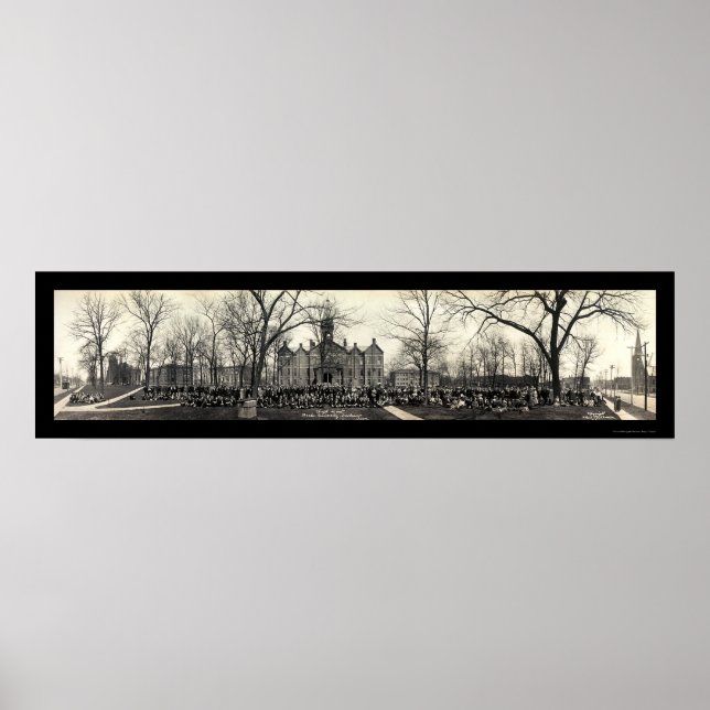 Affiche Chapel Des Moines IA Photo 1911 (Devant)