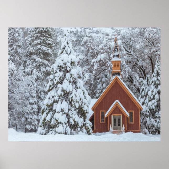 Affiche Chapelle de Yosemite  (Devant)