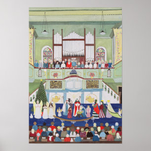 Affiche Chapelle méthodiste les Cornouailles de trou de