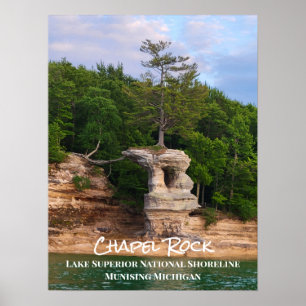 Affiche Chapelle Rock Lake Rive nationale supérieure