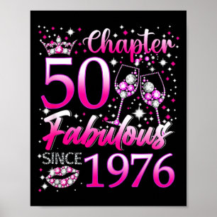 Affiche Chapitre 50 Fabuleux depuis 1976 50e anniversaire