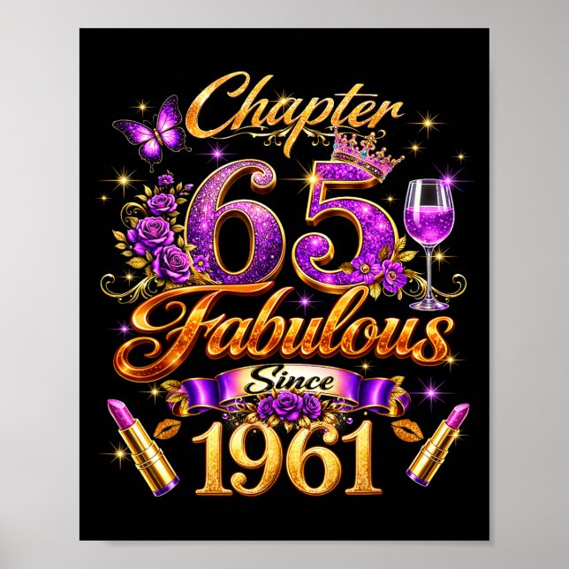 Affiche Chapitre 65 Fabuleux depuis 1961 65e anniversaire  (Devant)