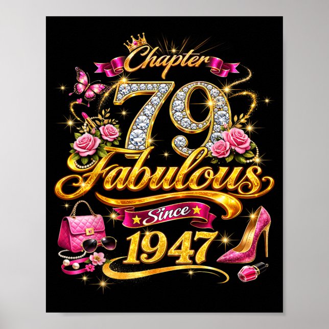 Affiche Chapitre 79 Fabuleux depuis 1947 79e anniversaire  (Devant)