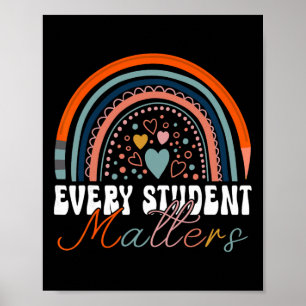 Affiche Chaque élève Problèmes de soutien parapro
