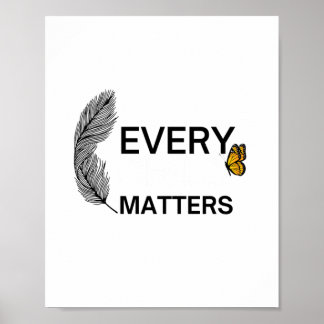Affiche Chaque enfant S _ Orange Day_ Sticker