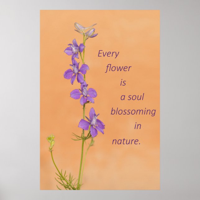 Affiche Chaque Fleur (Devant)