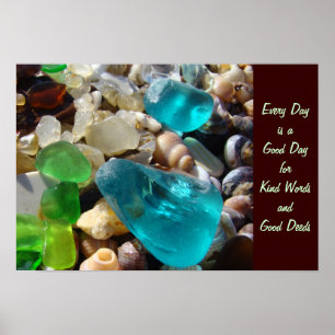 Affiche Chaque jour Bonne journée Genre Words Good Deeds A