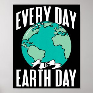 Affiche Chaque Jour Est Jour des terres Environnement Natu