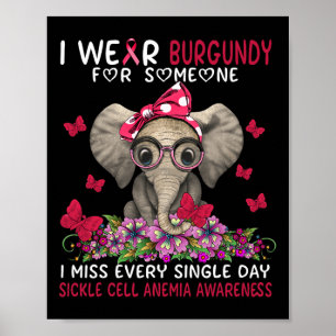 Affiche Chaque jour, j'ai raté Sickle Cell Anemia