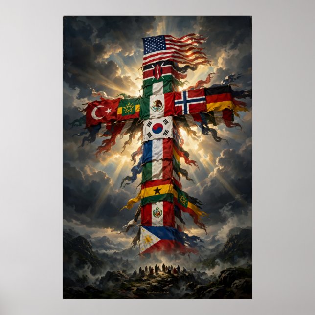 Affiche Chaque Nation — L'affiche du Monument (Devant)