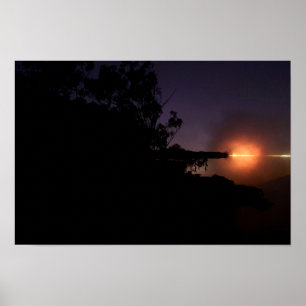 Affiche Char Leopard AS-1 australien 105mm