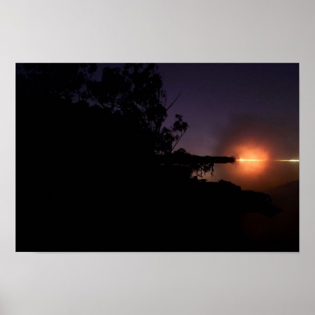 Affiche Char Leopard AS-1 australien 105mm (Devant)