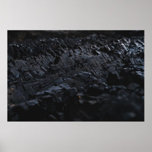 AFFICHE CHARBON NOIR