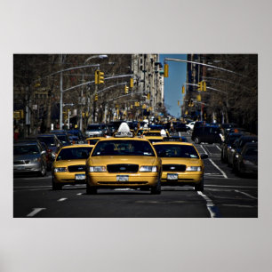 Affiche Charge jaune de cabine