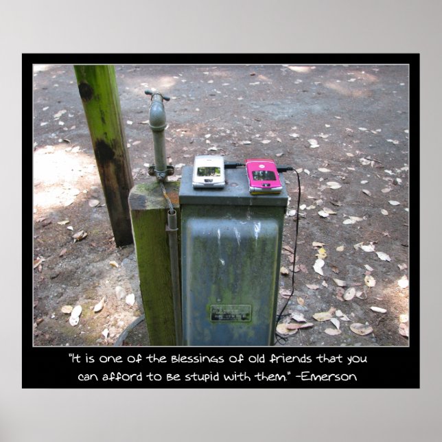 Affiche Chargement des téléphones cellulaires (Devant)