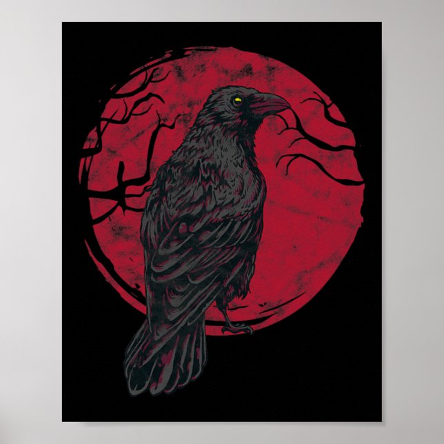 Affiche Chariot de Corneille Noire Occulte Gothique Déplai (Devant)