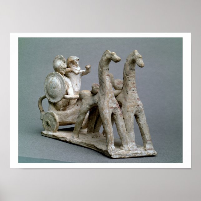 Affiche Chariot et horses, from the Tomb of Princess Nefe (Devant)