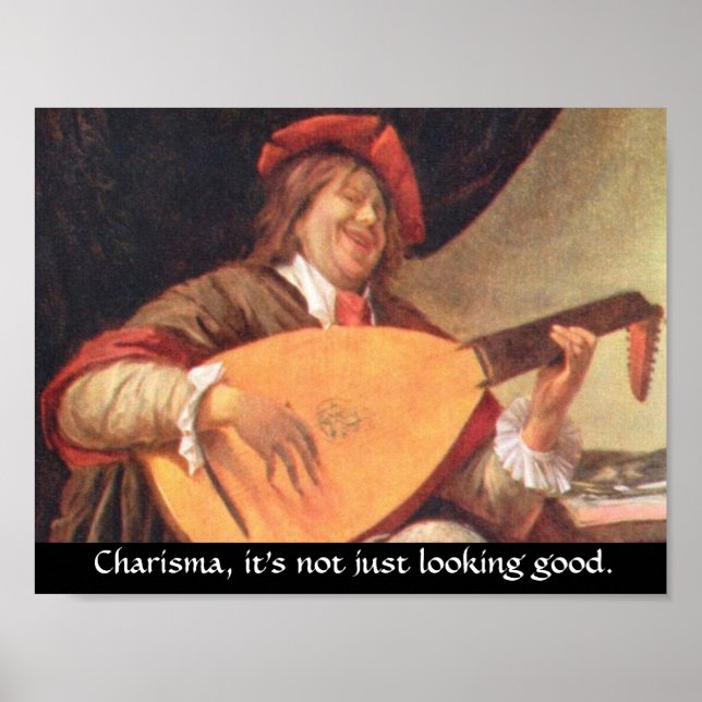 Affiche Charisma, it's not just looking good (Devant)