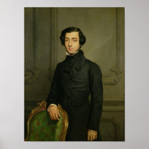 Affiche Charles-Alexis-Henri Clerel de Tocqueville 1850